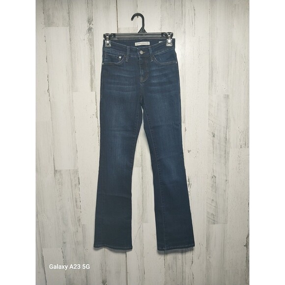 Mavi Molly Mid Rise Bootcut Jeans Size 24 with 30" Inseam Dark Wash - Picture 1 of 7